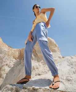 Cambio Silky Cargo Broek Karo