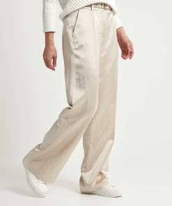 Cambio Silky Wide Leg Broek Amelie
