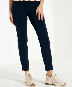 Cambio Soft Techno Broek Met Deelnaad Ros