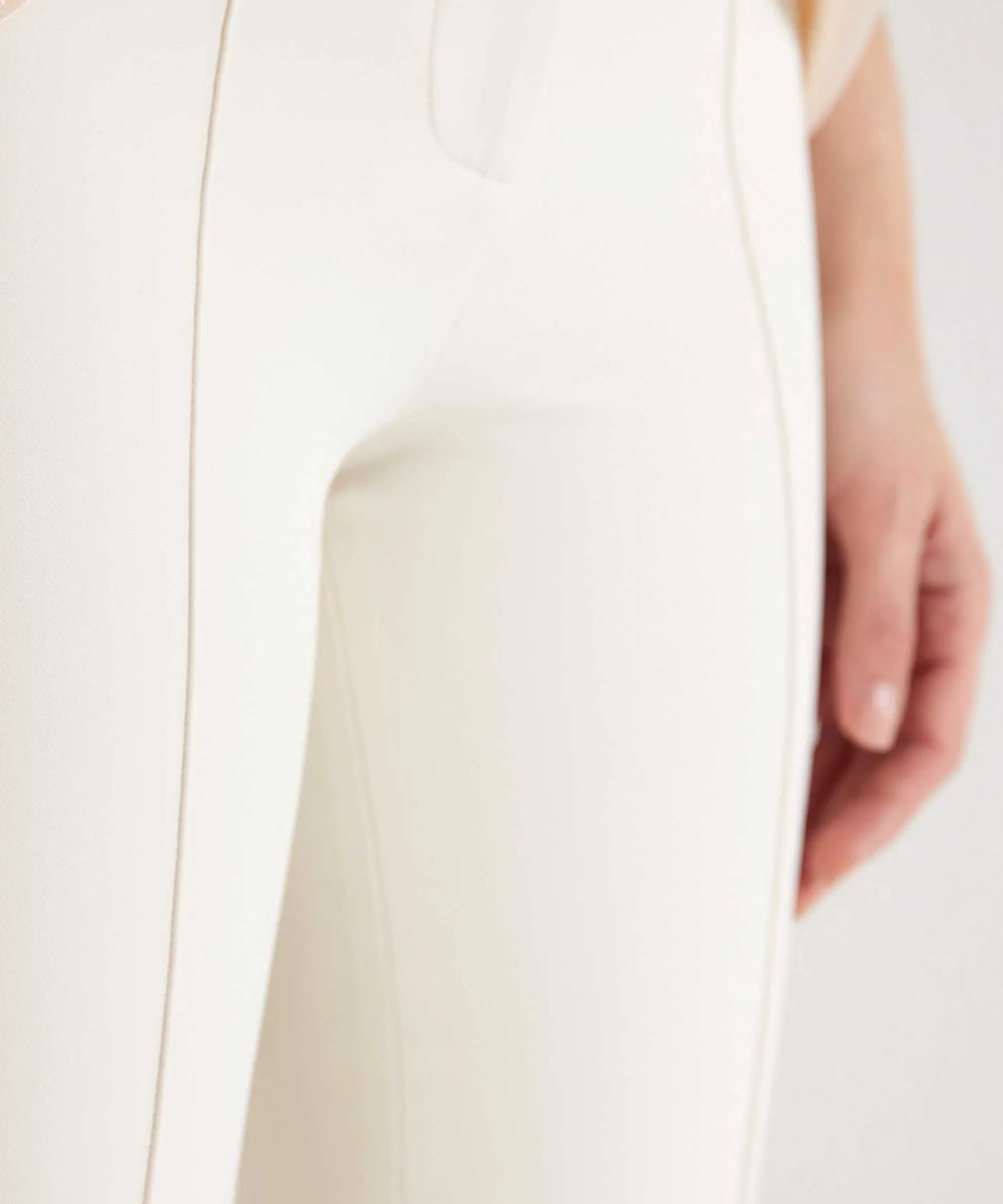 Cambio Soft Techno Broek Met Deelnaad Ros