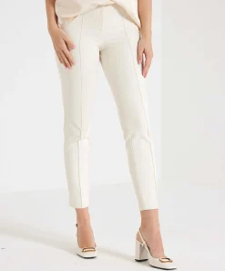 Cambio Soft Techno Broek Met Deelnaad Ros