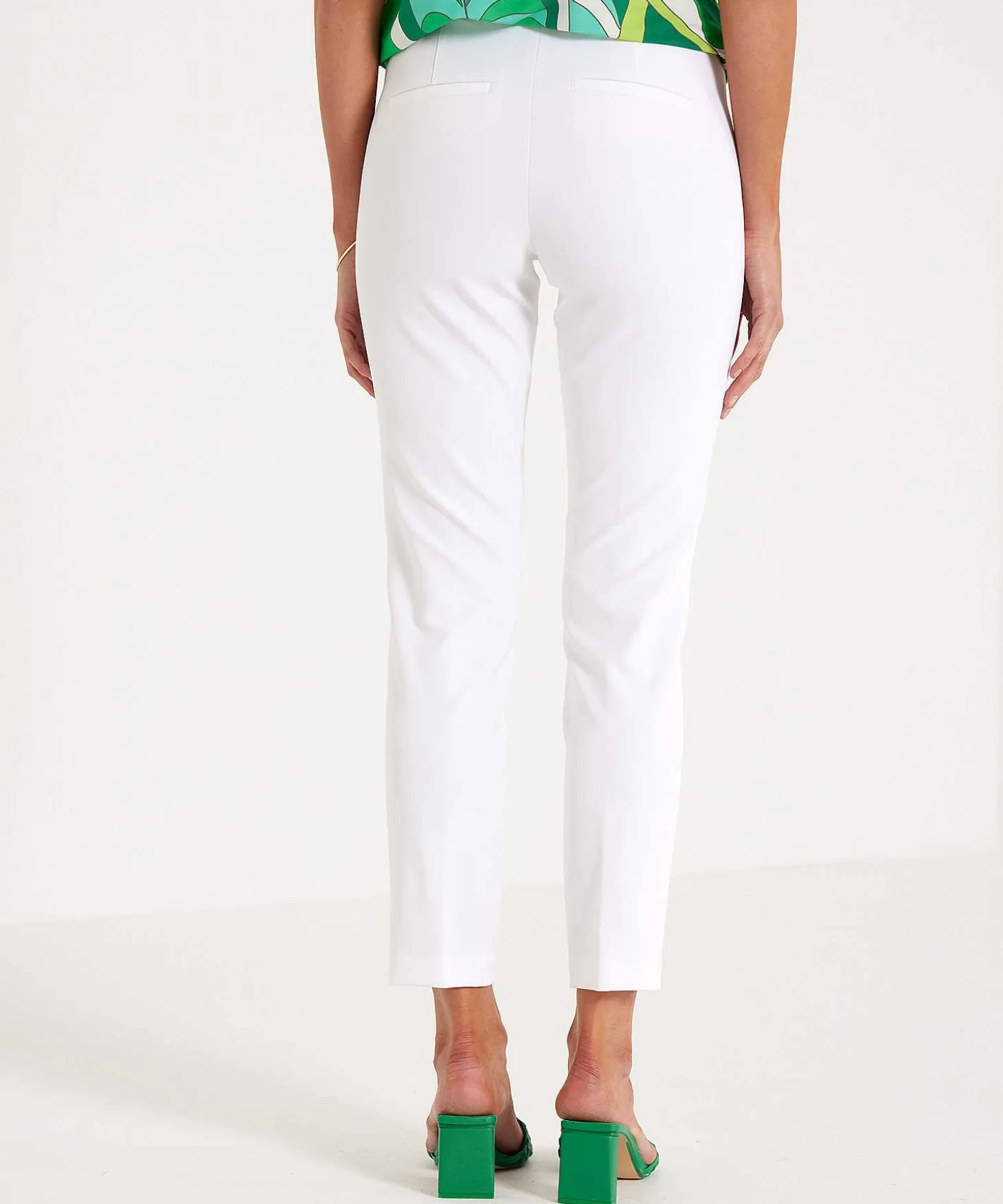 Cambio Soft Techno Broek Met Deelnaad Ros