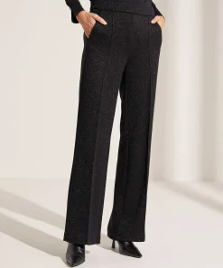 Cambio Wide Leg Broek Met Lurex Ava