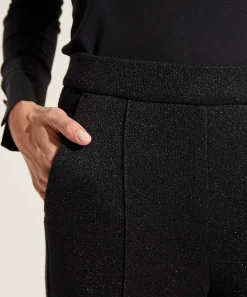 Cambio Wide Leg Broek Met Lurex Ava