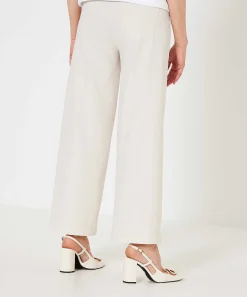Cambio Wide Leg Broek Travelstof Amber