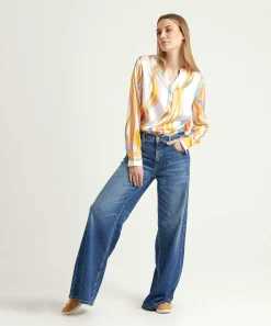 Cambio Wide Leg Jeans Palazzo