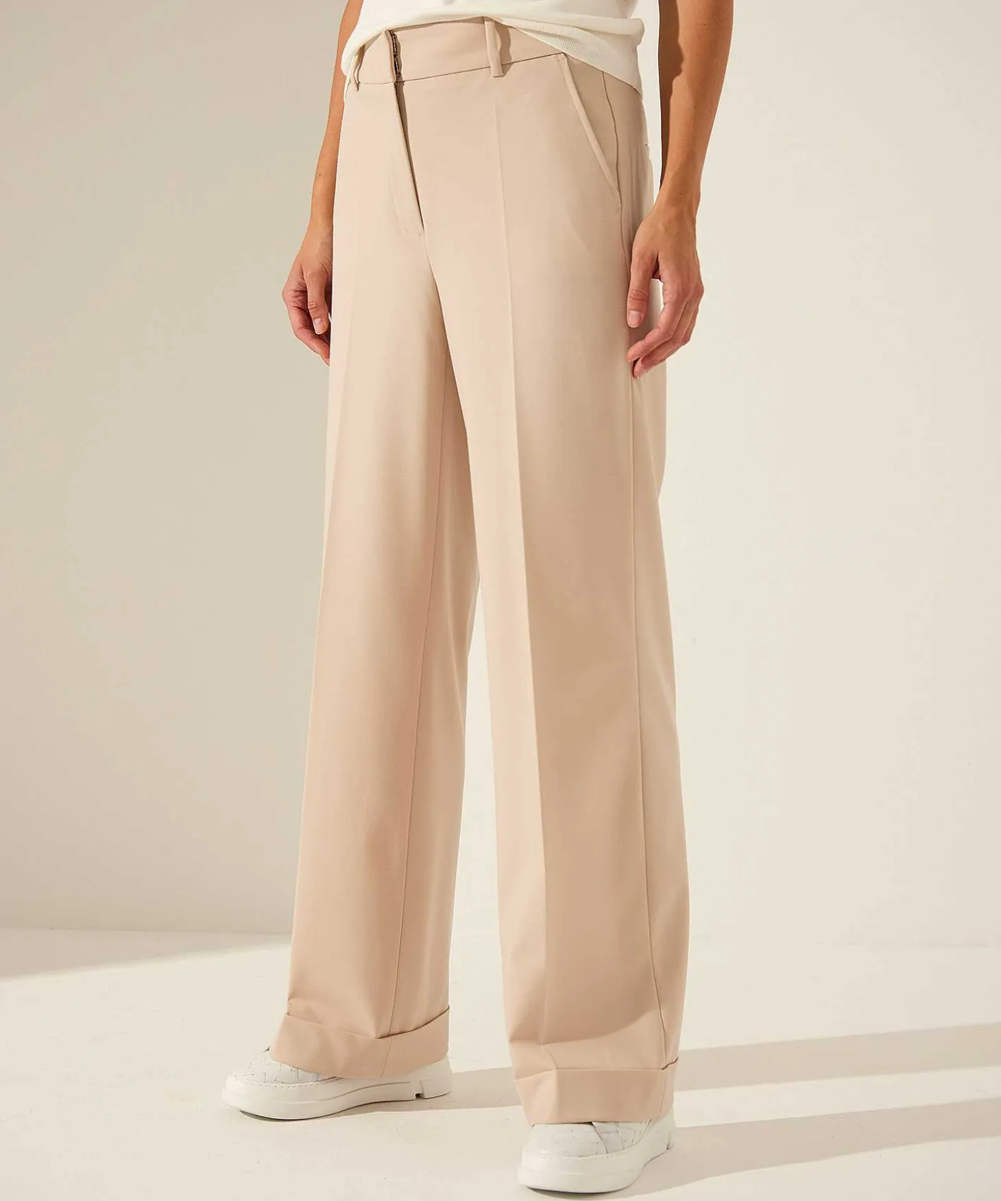Cambio Wide Leg Pantalon Grace