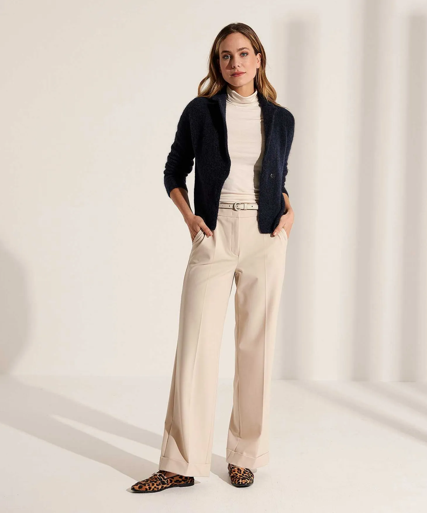 Cambio Wide Leg Pantalon Grace