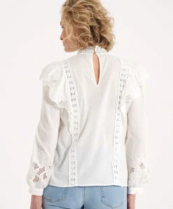 Caroline Biss Blouse Broderie