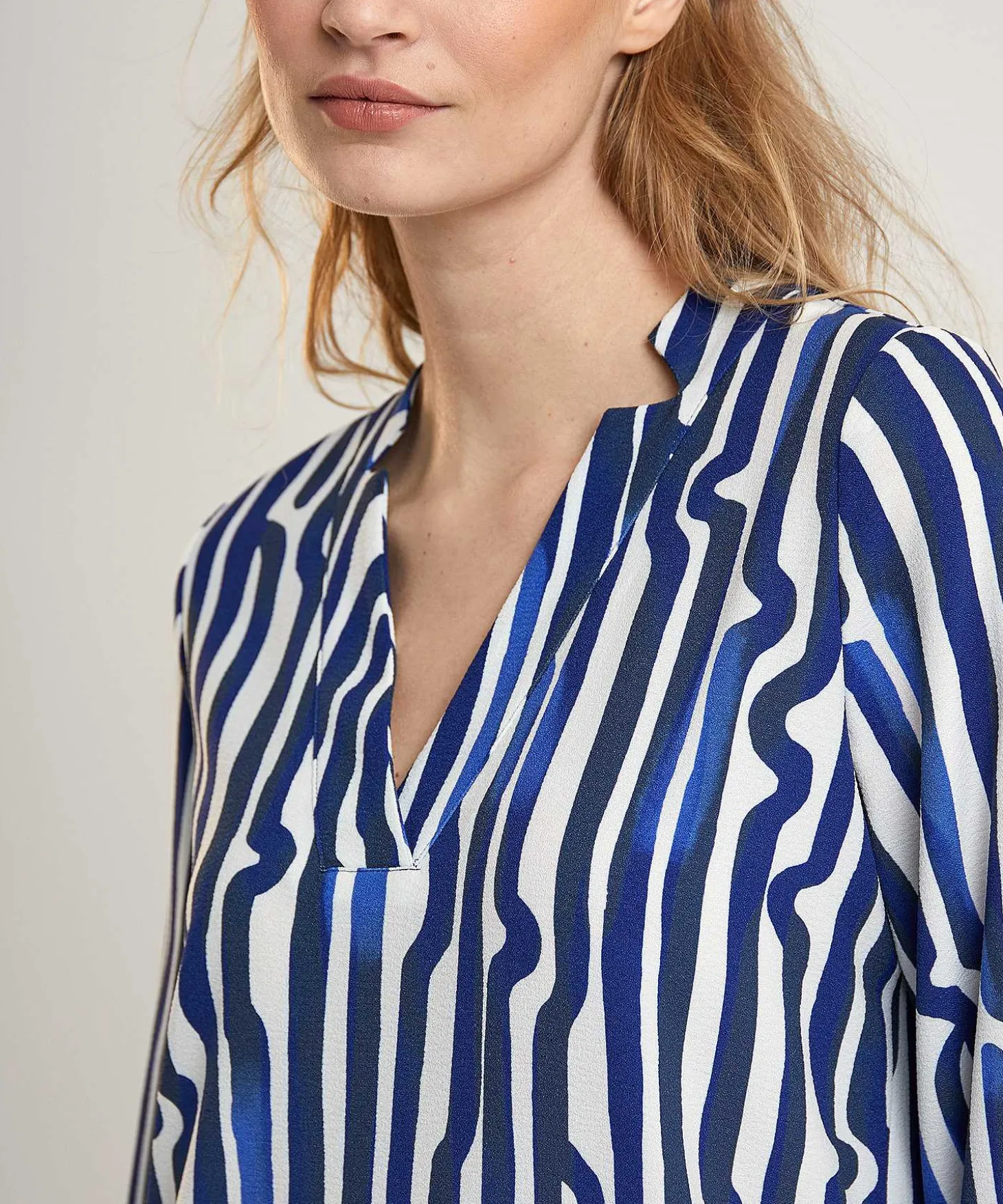 Caroline Biss Jurk Fancy Stripe