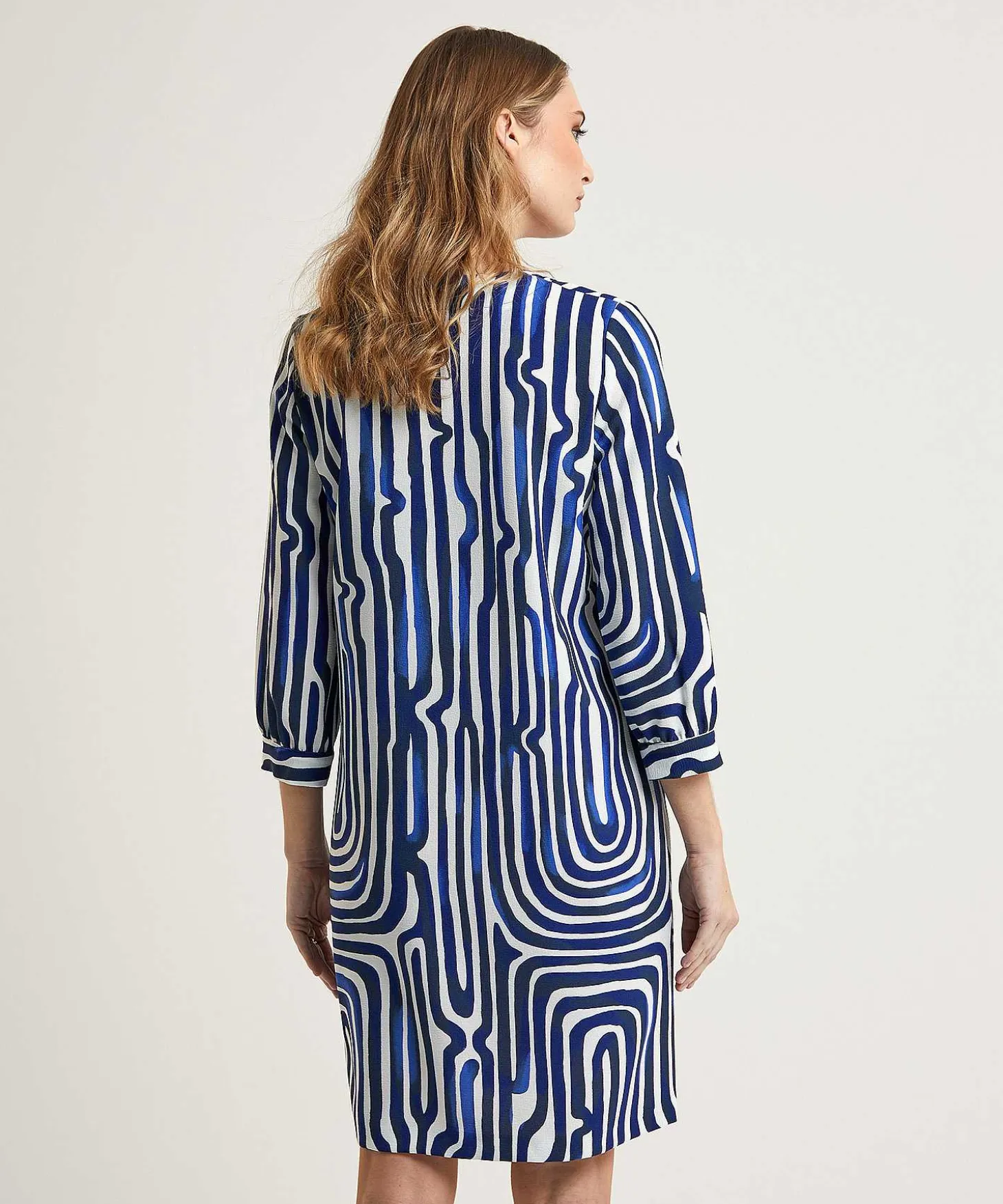 Caroline Biss Jurk Fancy Stripe