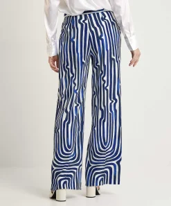 Caroline Biss Palazzo Broek Fancy Stripe
