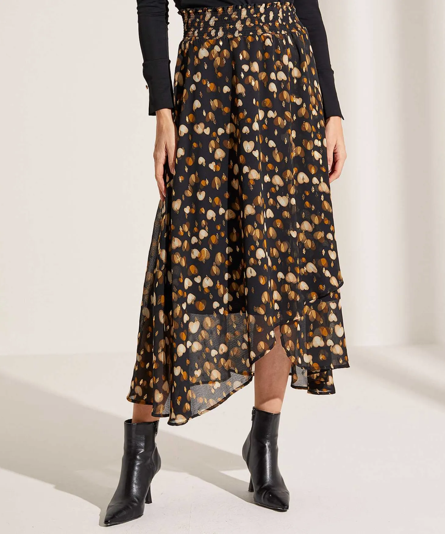 Caroline Biss Rok Hartjes Lurex