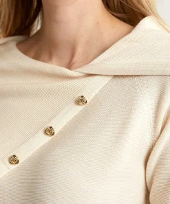 Caroline Biss Truitje Asymmetrische Kraag