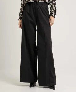 Caroline Biss Wide Leg Poplin Broek