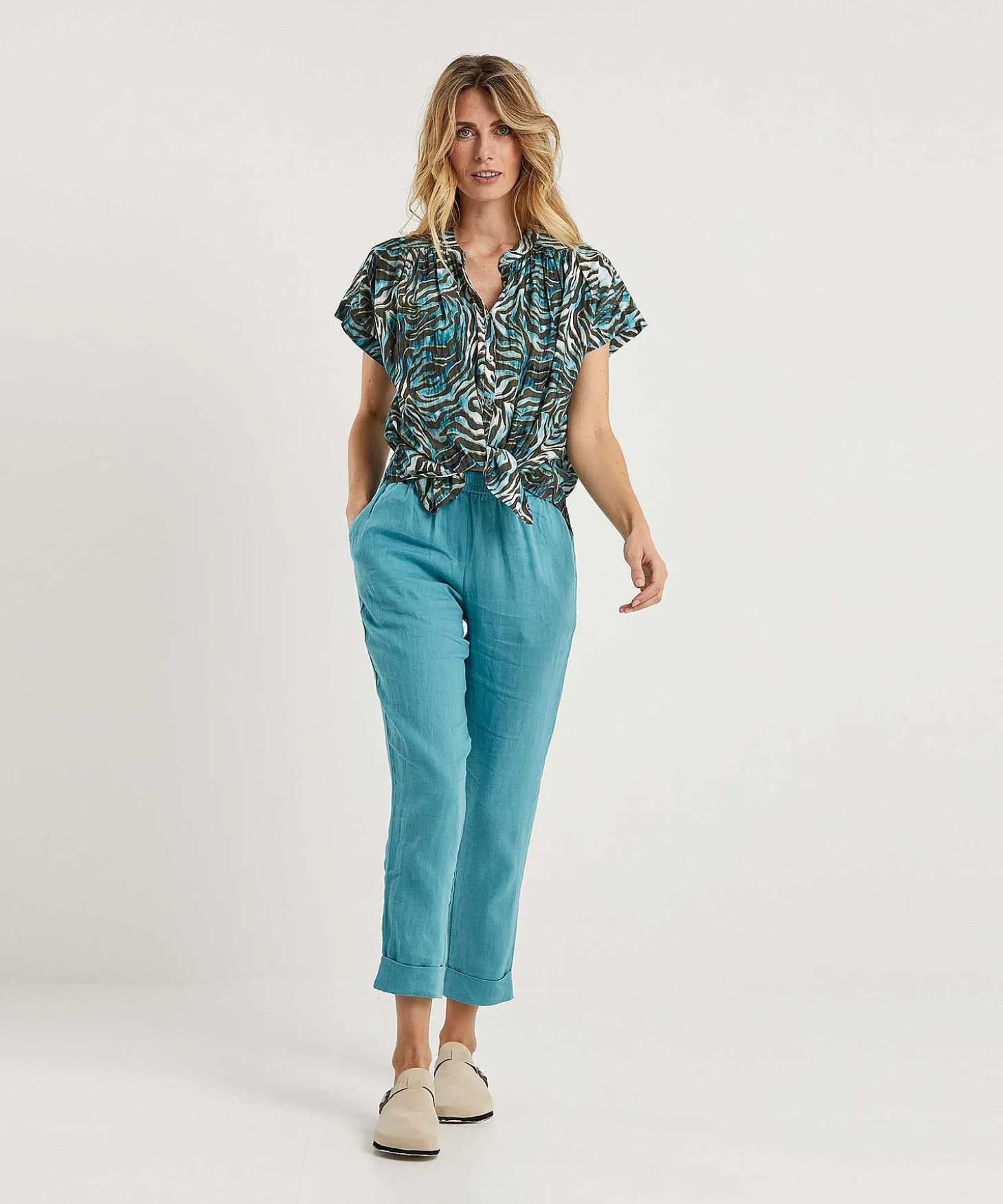 Emotions Blouse Met Zebraprint