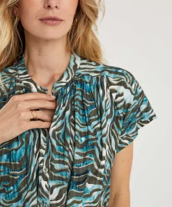 Emotions Blouse Met Zebraprint