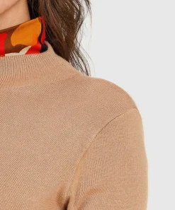 Emotions Jersey Jurk Turtleneck