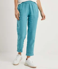 Emotions Linnen Broek Met Omslag