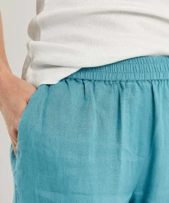 Emotions Linnen Broek Met Omslag