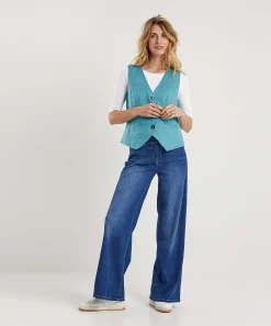 Emotions Linnen Gilet