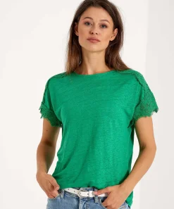 Emotions Linnen Shirt Kant Schouders