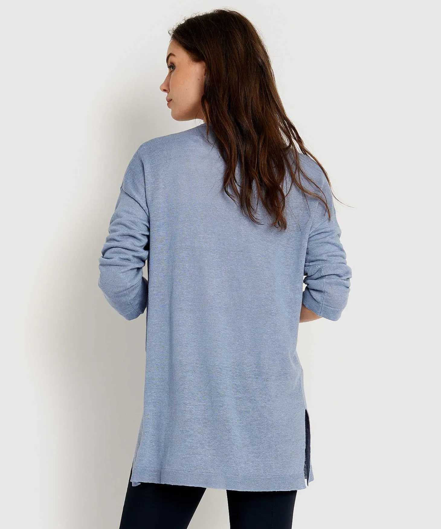 Emotions Linnen Vest Knoop