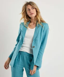 Emotions Oversized Linnen Blazer