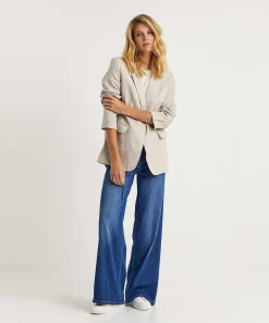 Emotions Oversized Linnen Blazer
