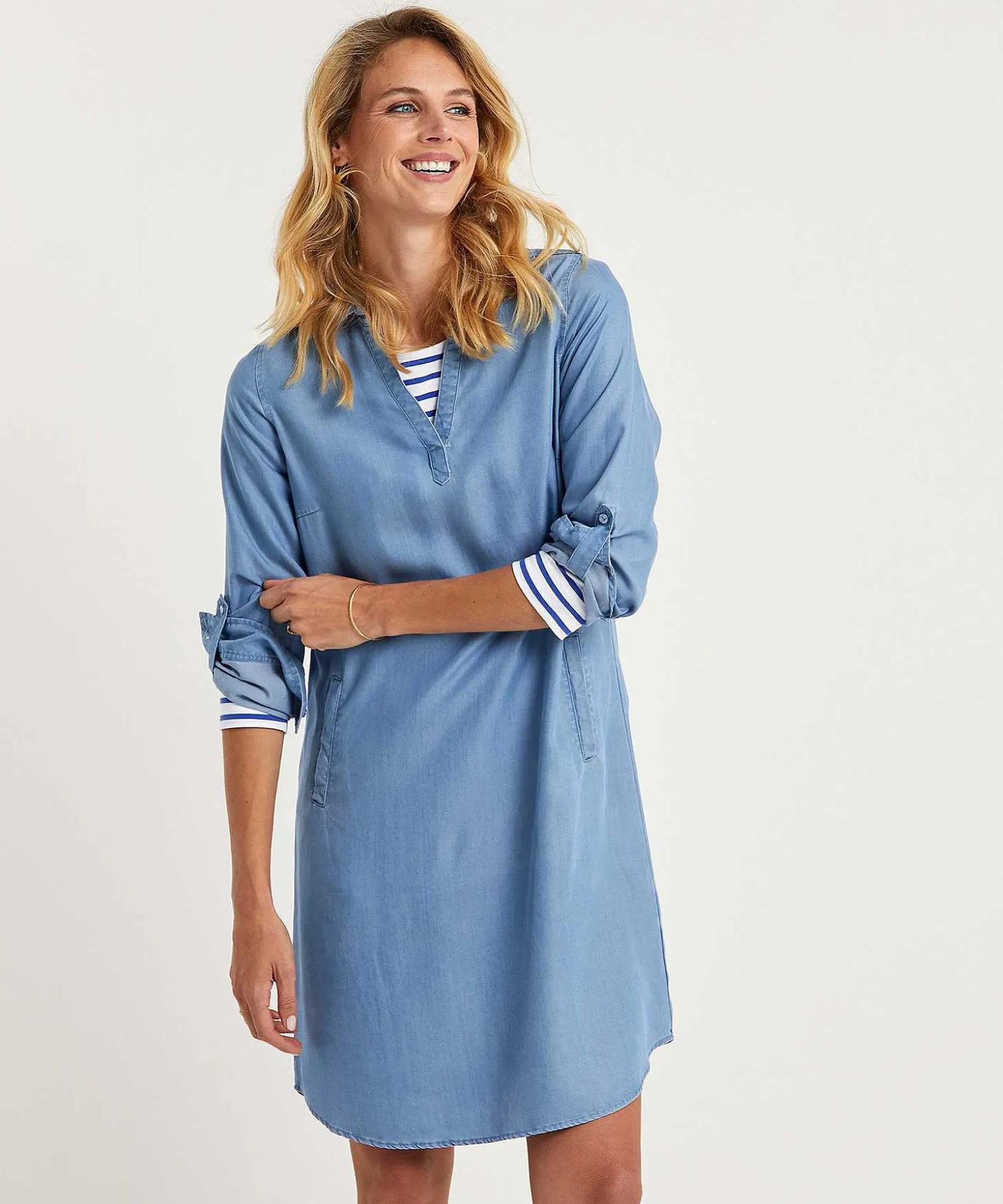 Emotions Soft Denim Blousejurk