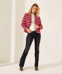 Emotions Top Met Col Crepe