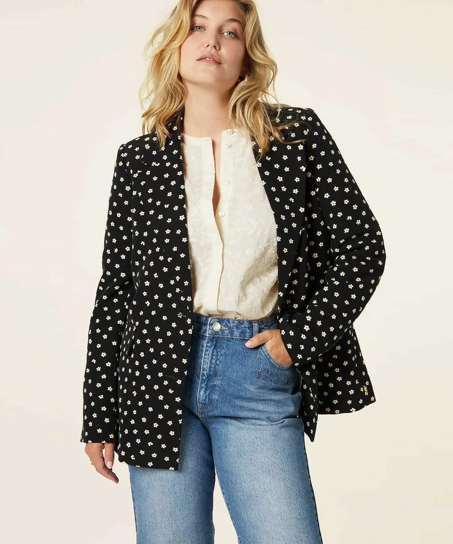 Fabienne Chapot Blazer Bloemenprint Paul
