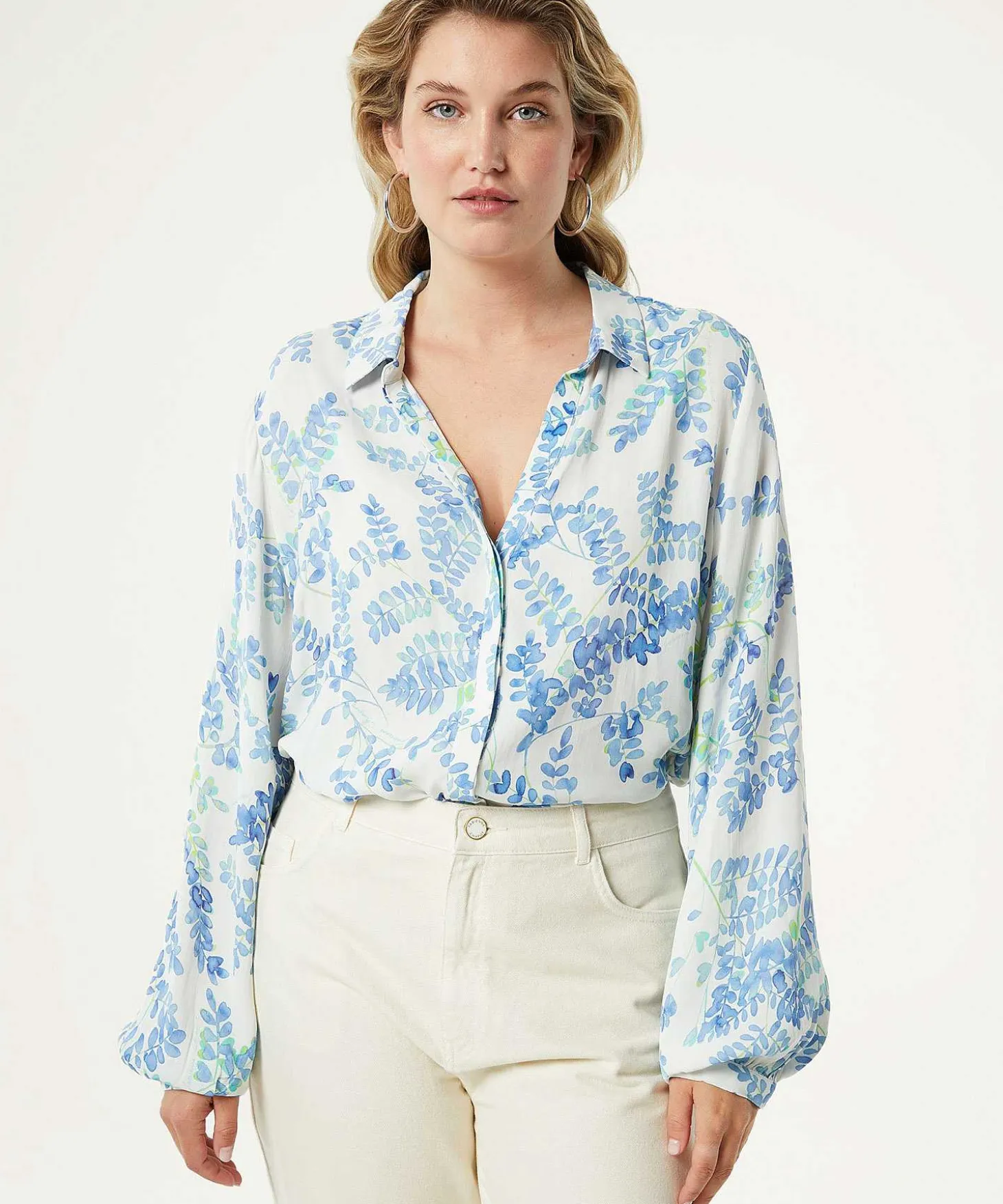 Fabienne Chapot Blouse Bladprint Liv