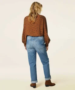 Fabienne Chapot Blouse Strik En Bloemenprint Michou