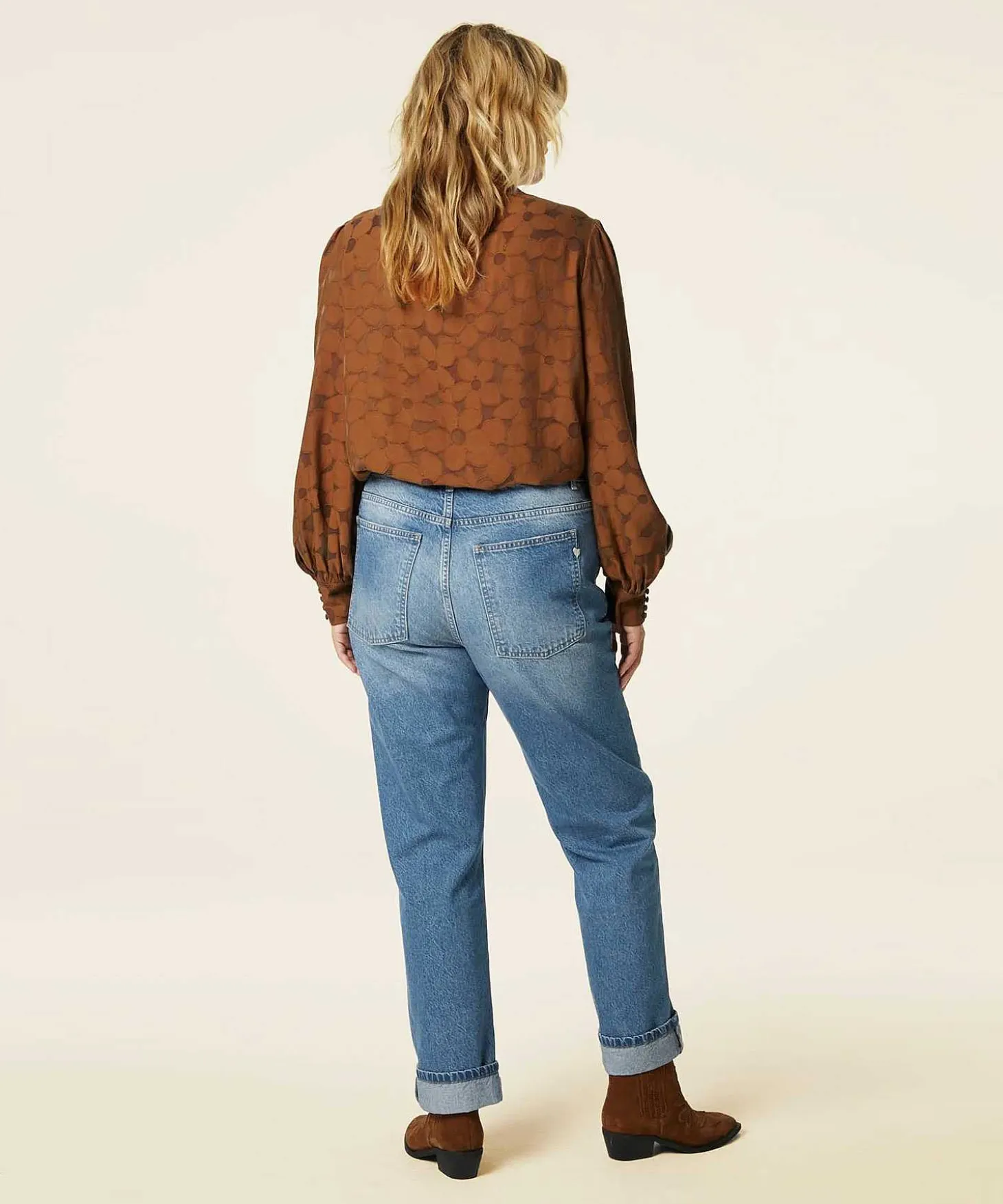 Fabienne Chapot Blouse Strik En Bloemenprint Michou