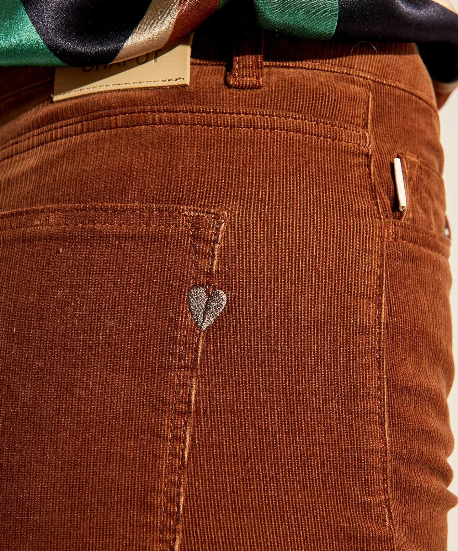 Fabienne Chapot Flared Broek Corduroy Eva