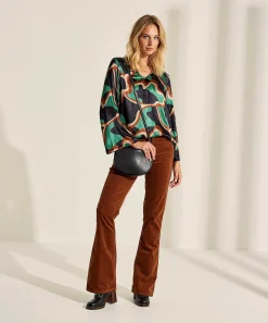 Fabienne Chapot Flared Broek Corduroy Eva