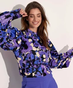 Fabienne Chapot Silky Blouse Bloemenprint Philo