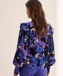 Fabienne Chapot Silky Blouse Bloemenprint Philo