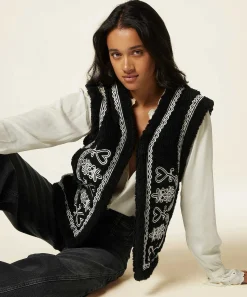 Fabienne Chapot Teddy Gilet Tobi