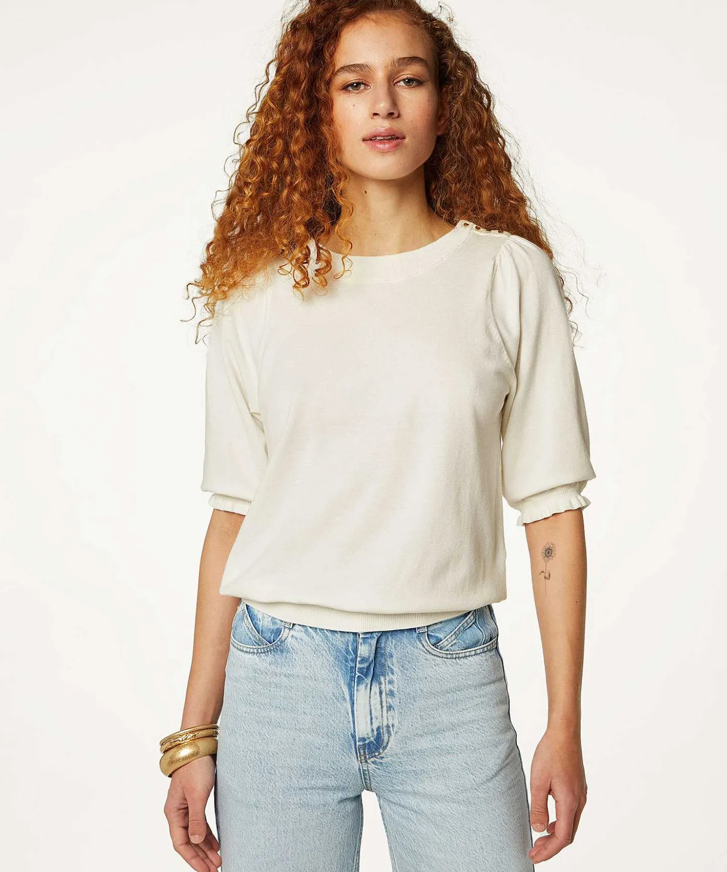 Fabienne Chapot Truitje Schouderdetail Milly