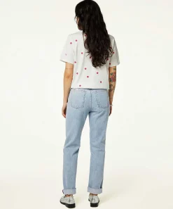 Fabienne Chapot T-Shirt Bloemen Borduursel Phill