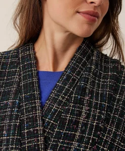 Fabienne Chapot Tweed Gilet Lurex Lionel