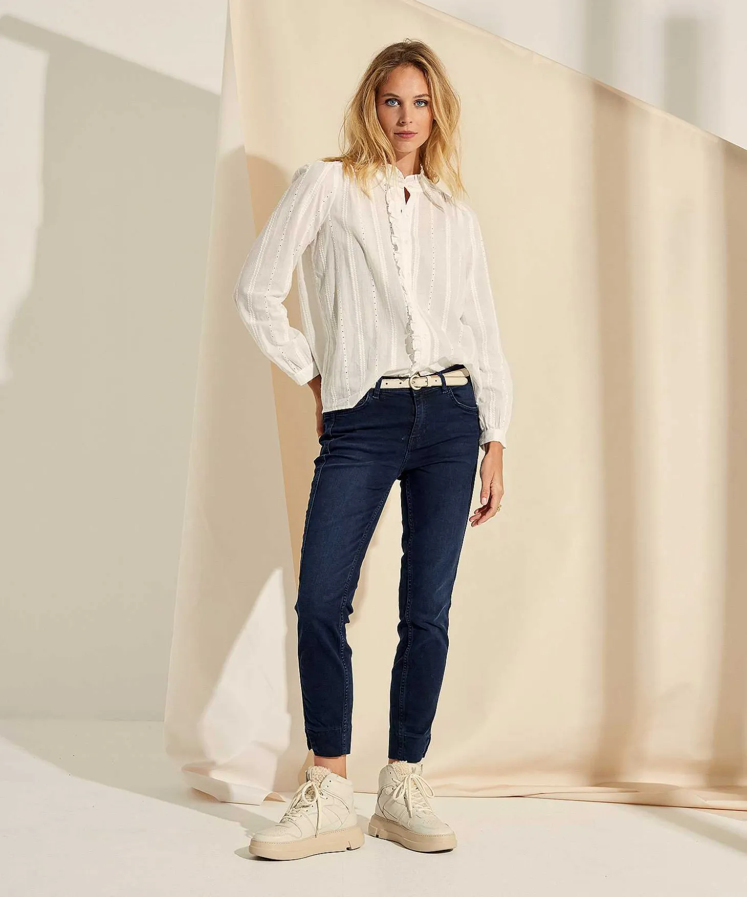 Giulia E Tu Ajour Ruffle Blouse