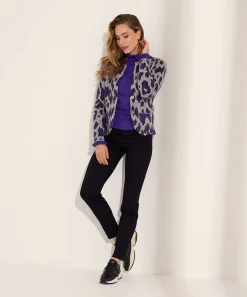 Giulia E Tu Blazervest Jacquard Animal