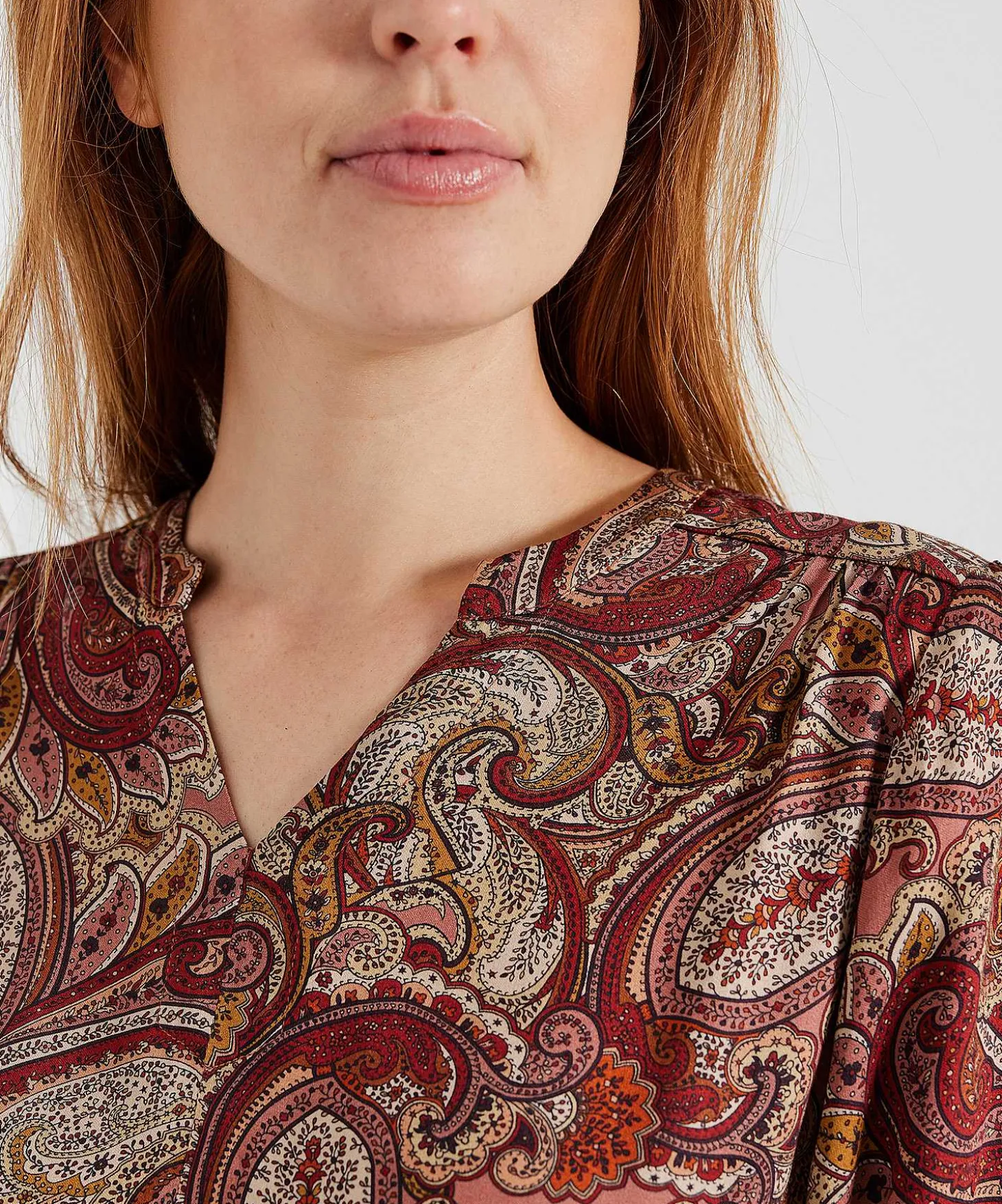 Giulia E Tu Blouse Paisleyprint