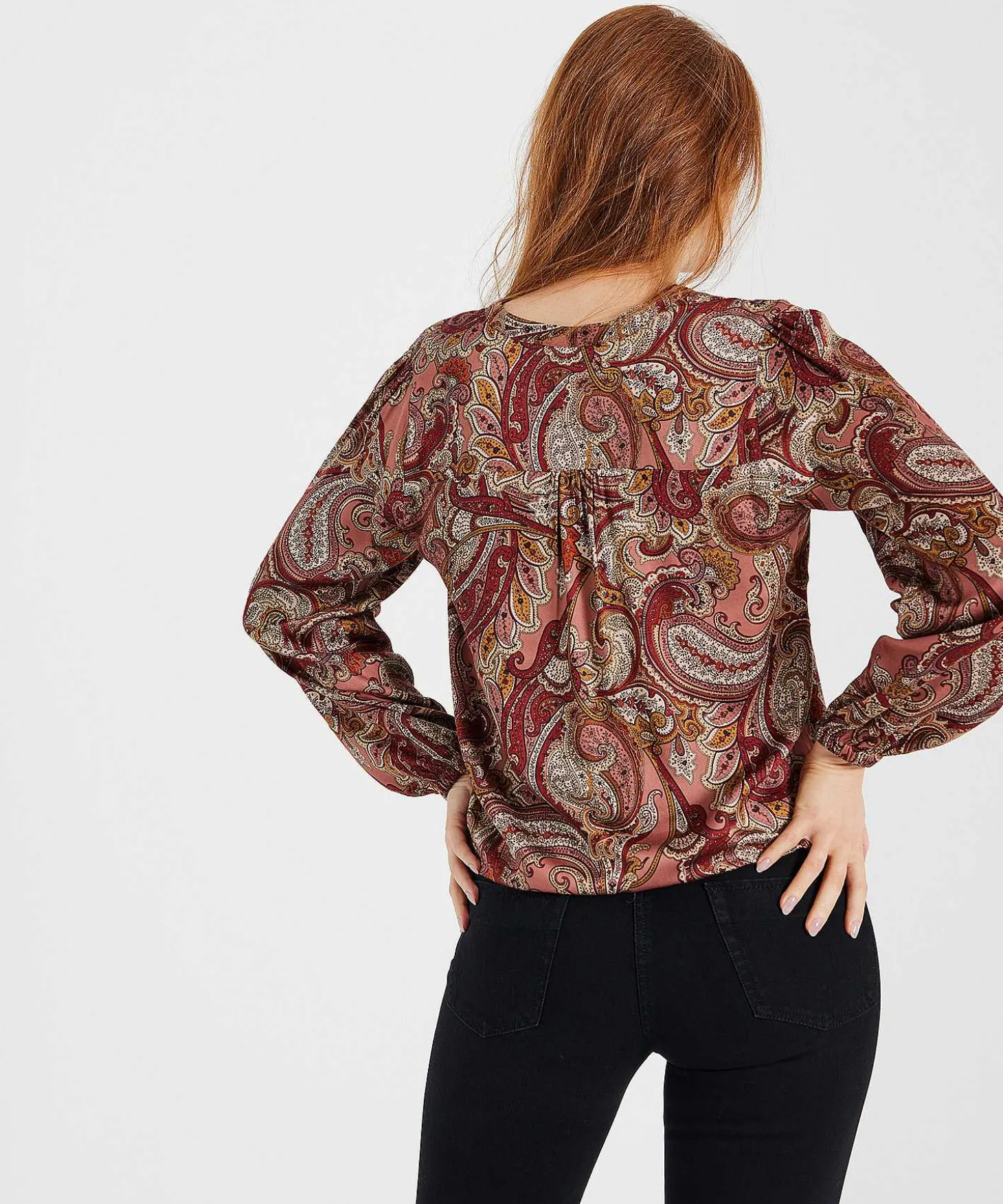 Giulia E Tu Blouse Paisleyprint