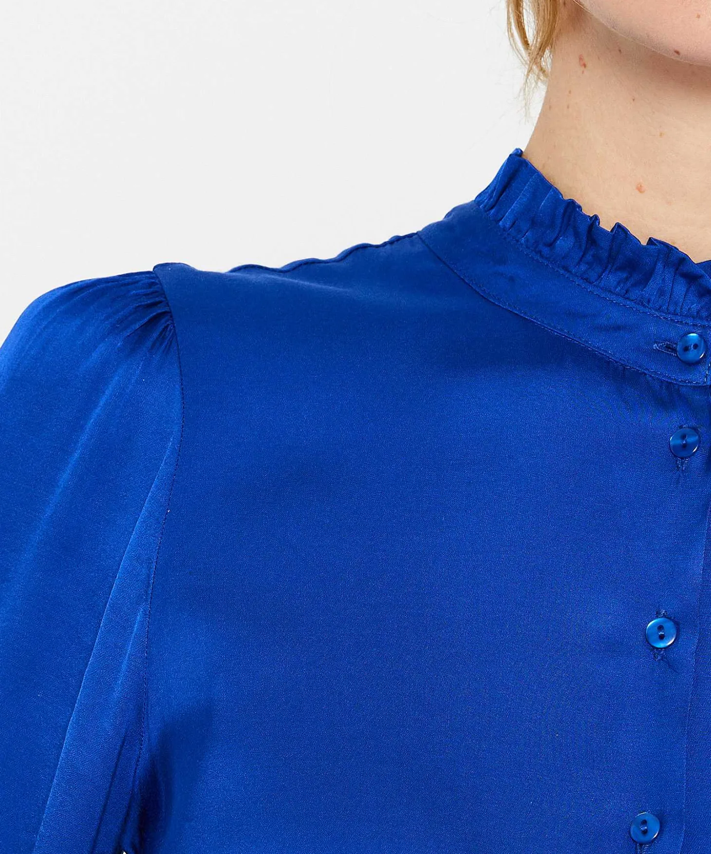 Giulia E Tu Blouse Satijn Smock
