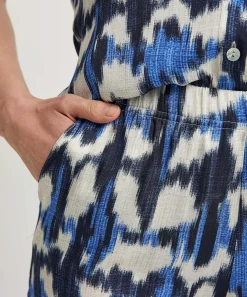 Giulia E Tu Broek Faded Print