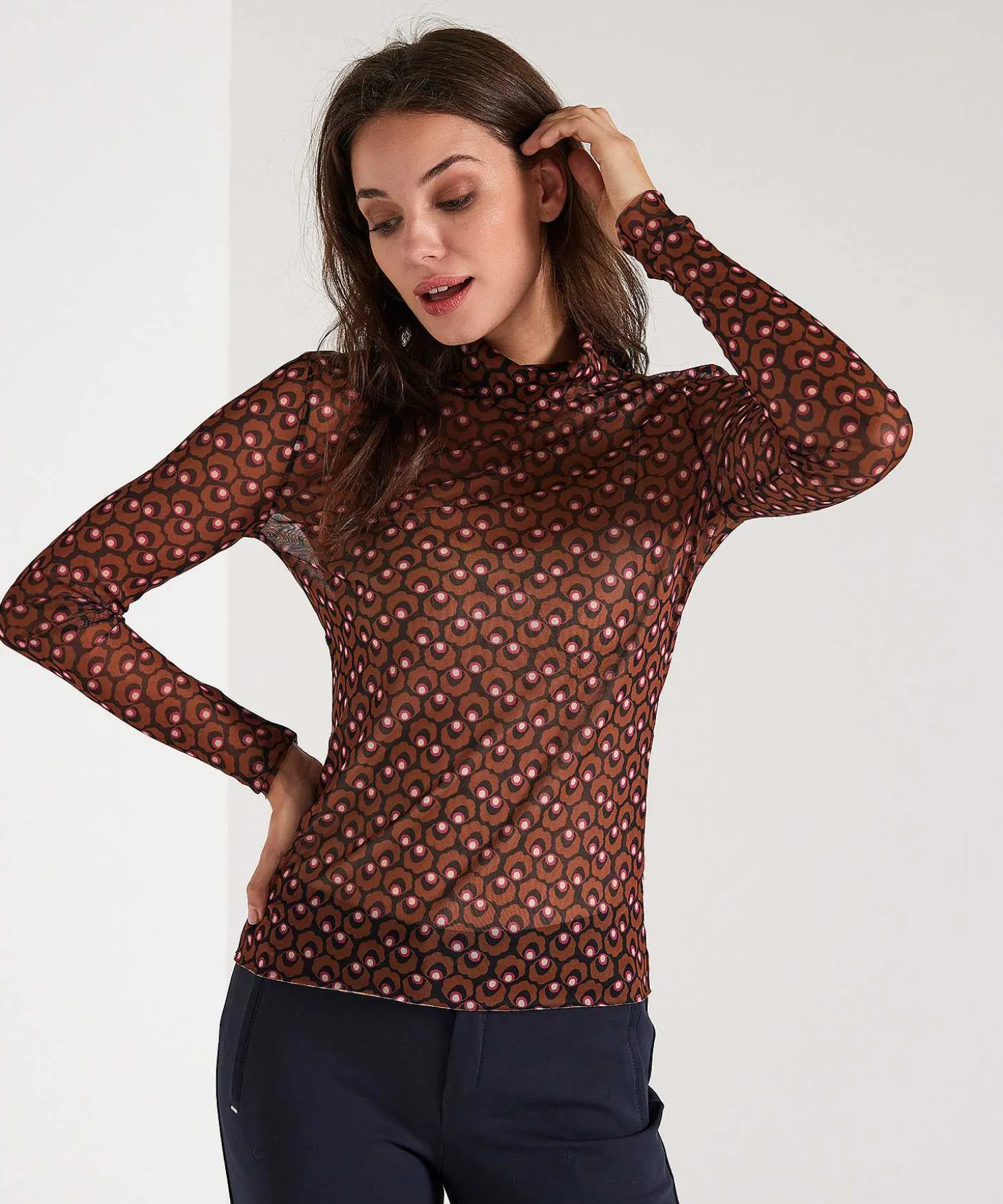 Giulia E Tu Colshirt Mesh